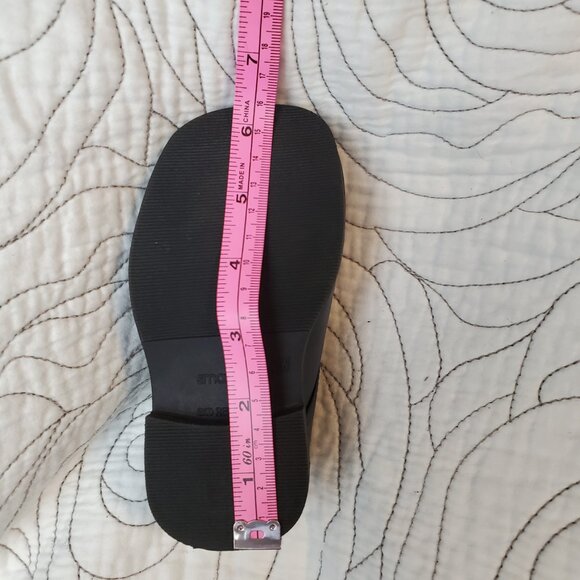 [T6W] Baby Boy Black Dress Shoes - Picture 4 of 5